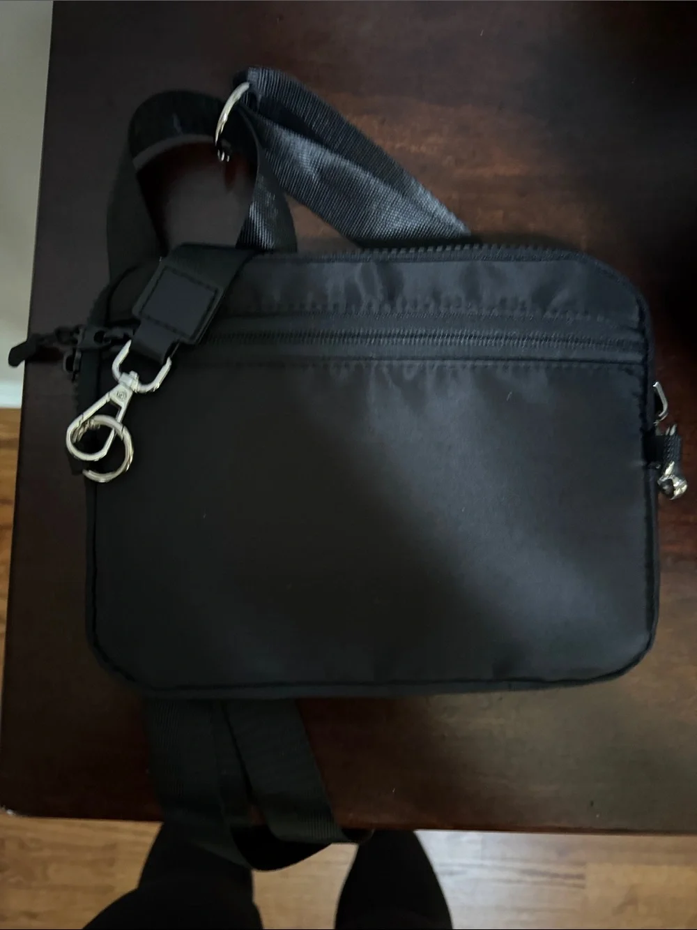 Black Crossbody Kendle with Adjustable Strap